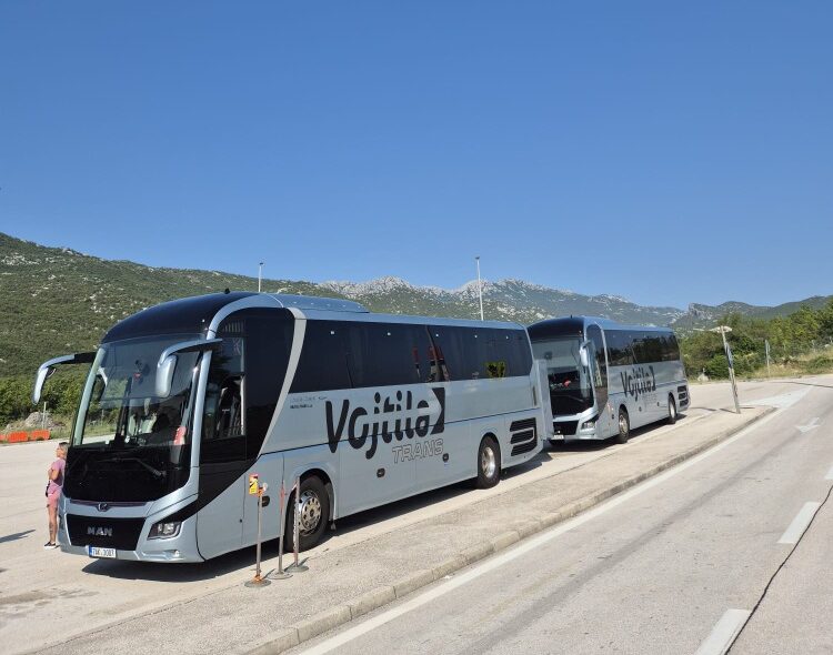 Vojtila Trans autobusy na zájezdu