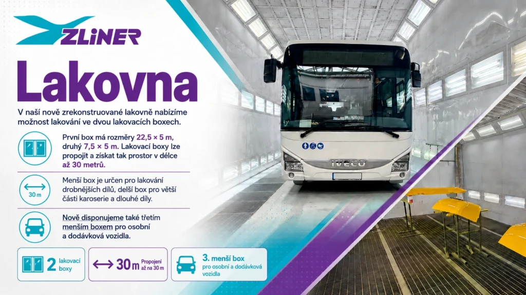 Lakovna společnosti Zliner s.r.o.