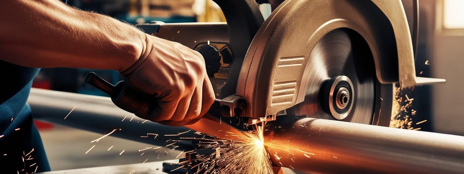 dělení trubky strojní pilou